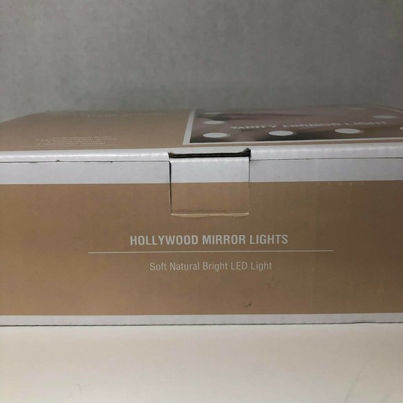 BrighTown Hollywood Mirror LED Lights, Vanity Kit with Smart Dimmer, 14 Bulbs - Picture 5 of 6